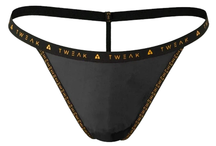 G-String Black & Gold - Extra small - Tweak Singles